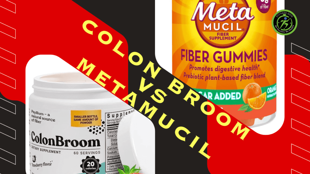 Colon Broom vs Metamucil